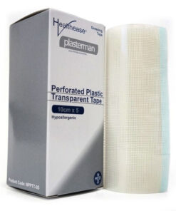 Perforated Plastic Transparent Tape 100mm x 5m