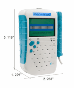 Alternative view of Doppler Vascular BV-520 With 8Mhz Probe LED display