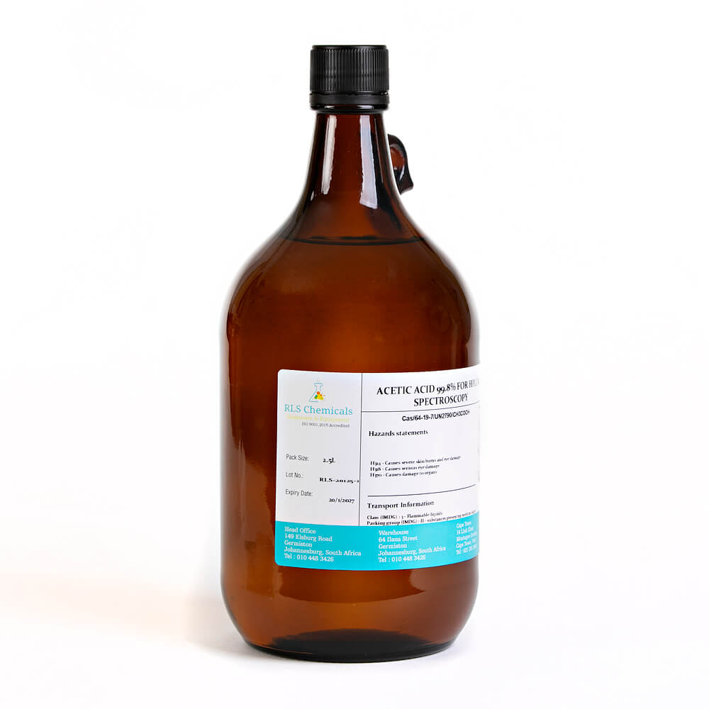 Acetic Acid 99.8% for HPLC & Spectroscopy - Image 2