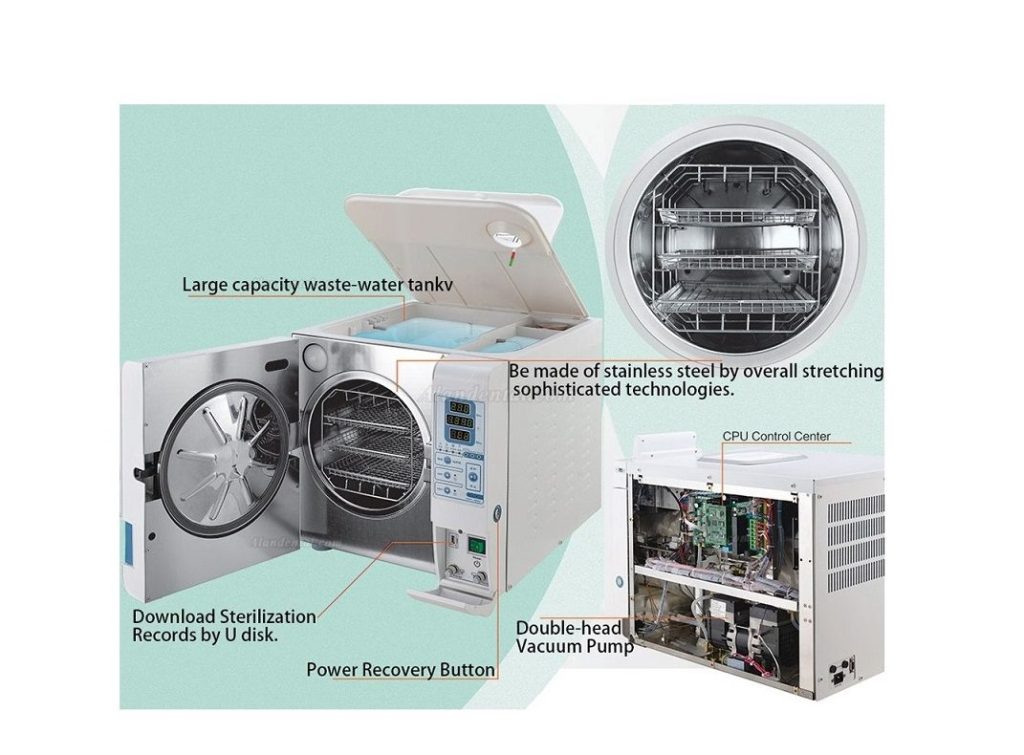 Getidy JY Series 18L Medical Equipment Autoclave Sterilizer Class B - Image 2