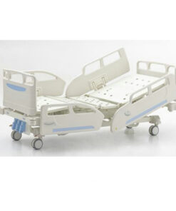 3 function manual bed with folding split sides