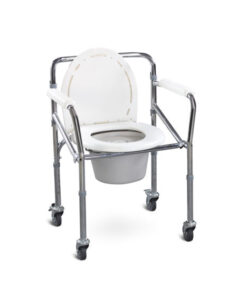 Commode Chair with Locking Castors