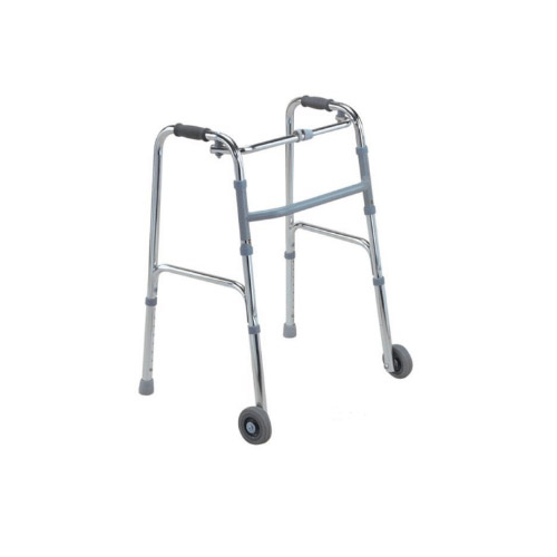 Folding Rollator Walking Frame FS912L with Front Wheels