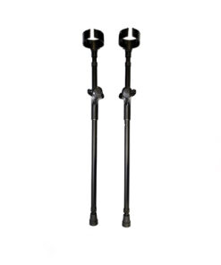 Steel crutch