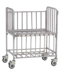 Stainless steel infant bed