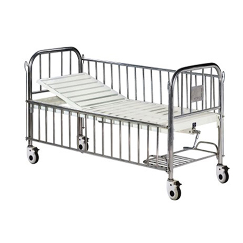 Epoxy coated Semi-fowler child bed with S.Sguard rails & head board