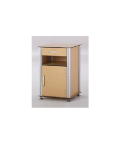 Beside cabinet solid formica body