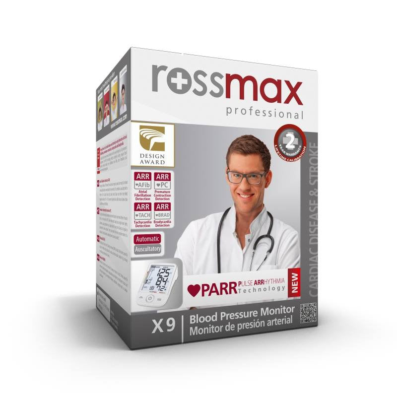Rossmax X9 PARR PRO Professional Blood Pressure Meter - Image 2