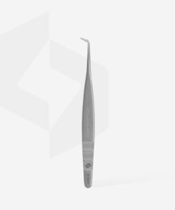 Staleks Professional eyelash tweezers EXPERT 40 TYPE 2 (L-shaped, 70?)