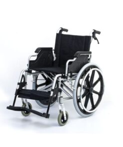 Wheelchair Allum/Nylon Lightweight Detachable Arm & Foot Rest