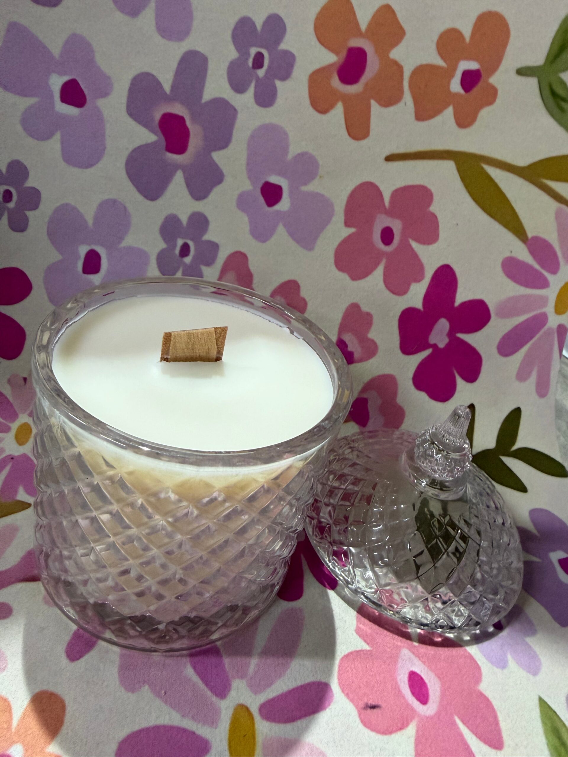 Beautiful glas candle large (DEMO) - Image 2