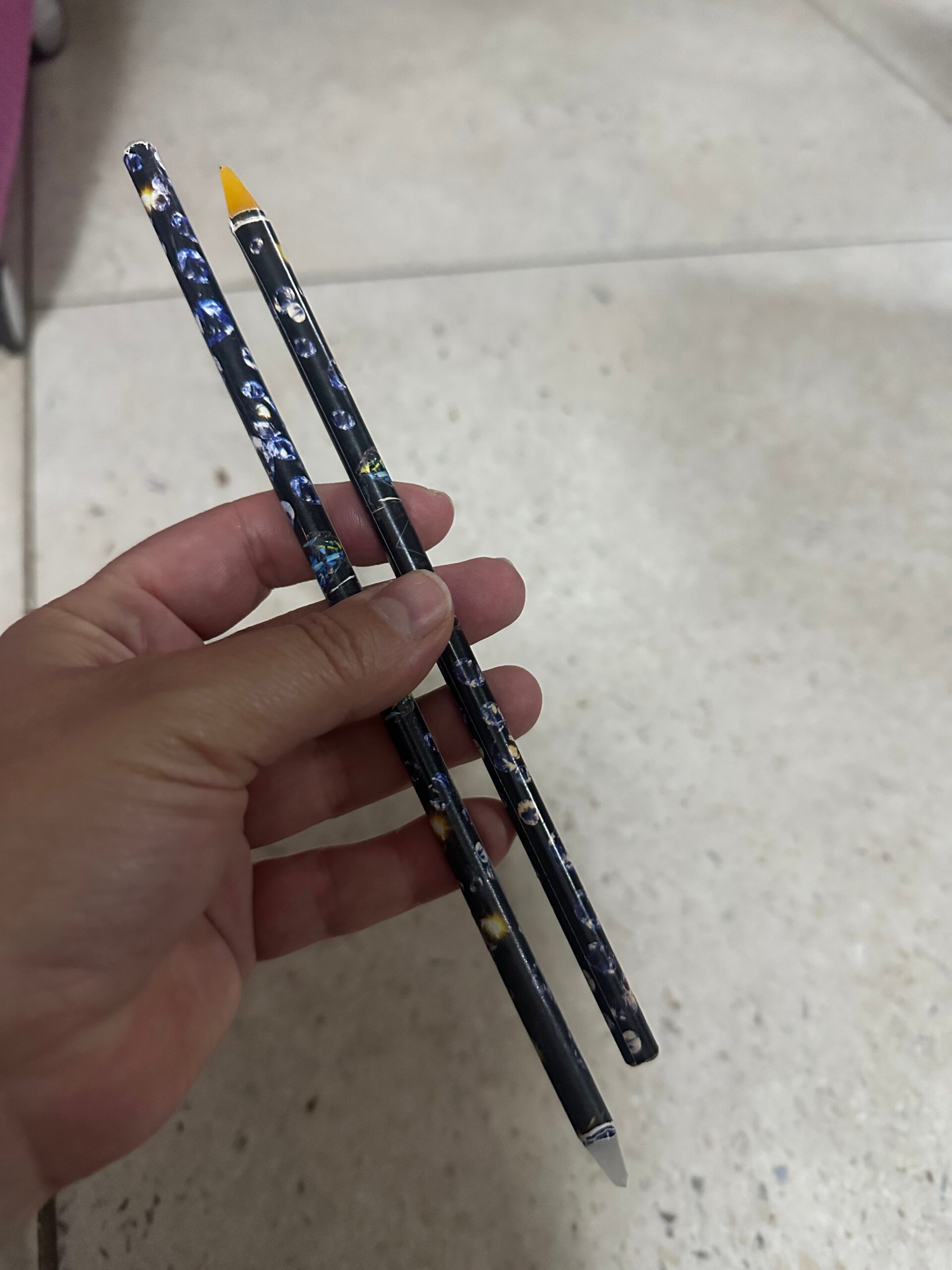 2 diamond pick up pens DEMO