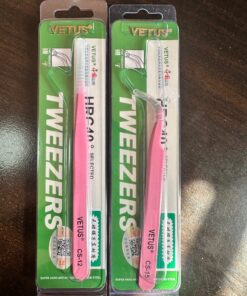 2x Pink Vetus tweezers DEMO