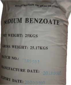 Alternative view of Sodium Benzoate BP