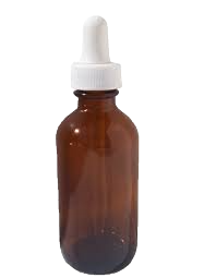 Dropper Bottles-Amber-White Lids - Image 4