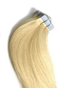Alternative view of Tape in Hair Extensions - #613 Bleach Blonde - 20inch