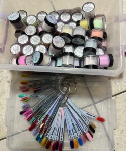 84 Acrylic powders + chart DEMO