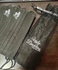 Ugly duckling masks + organza bag