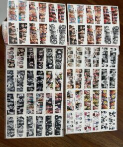 4 sheets Marilyn Monroe / Audrey nail water decals (DEMO)