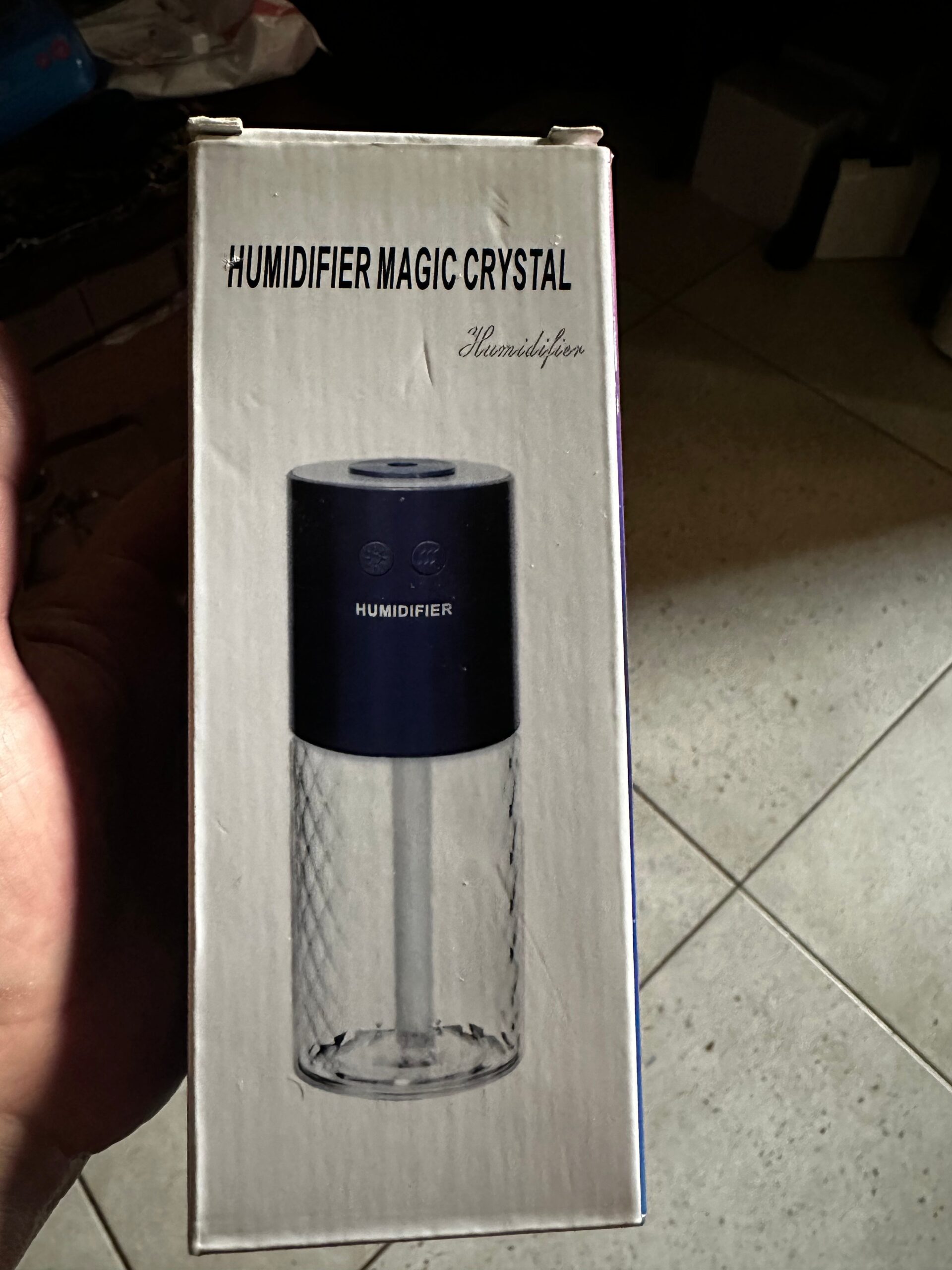 Humidifier magic crystal - DEMO