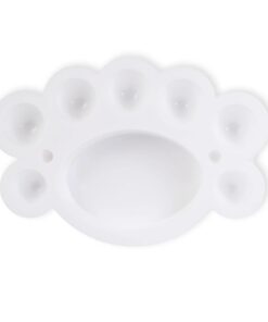 Nail art painting palette | White