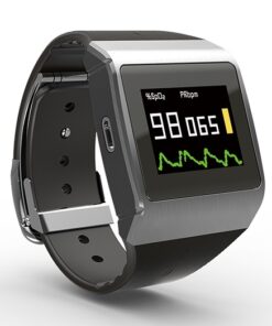 Alternative view of CMS50K Wearable SpO2/ECG Monitor ��� Watch Design