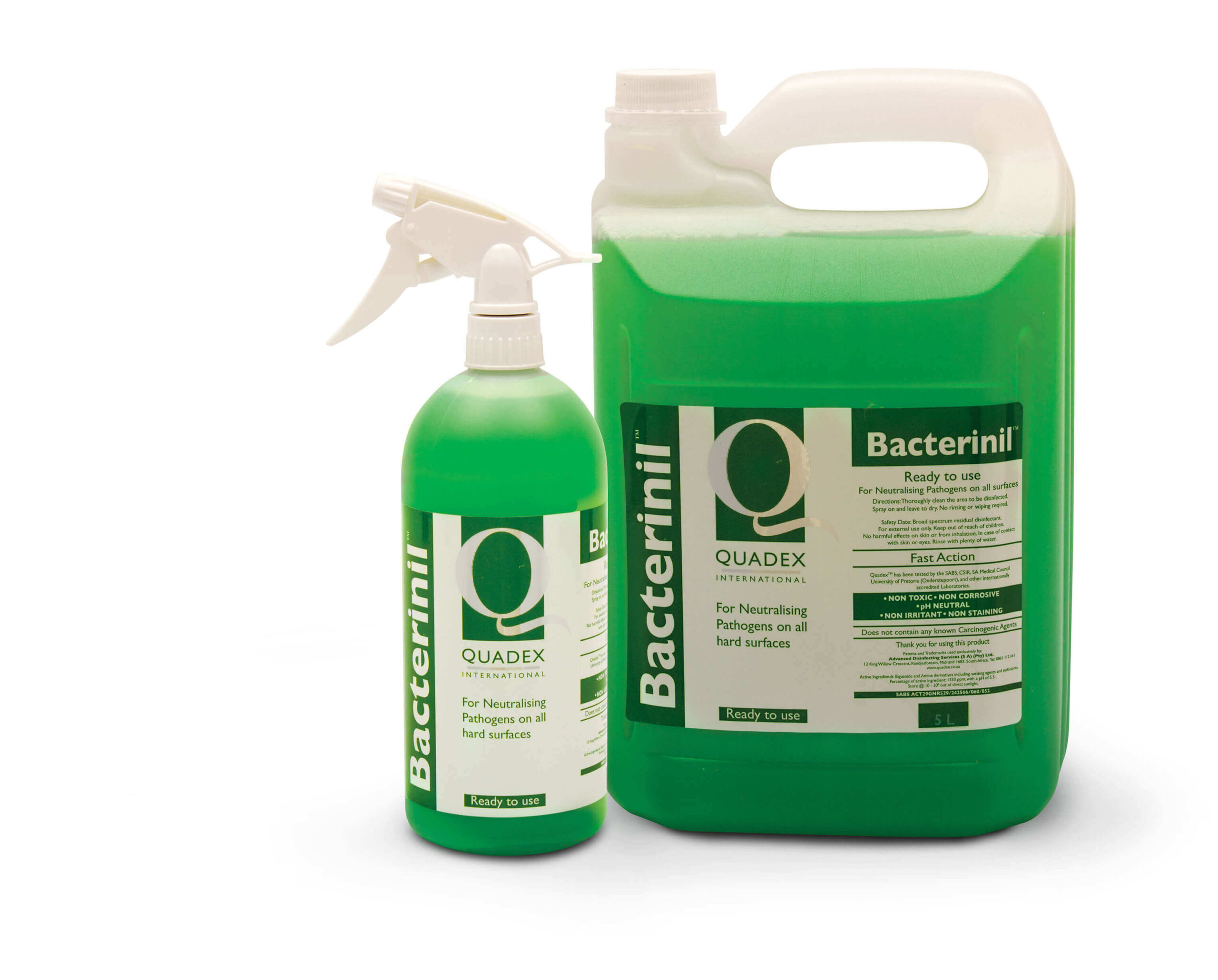 Quadex Bacterinil- Hard Surface Disinfectant