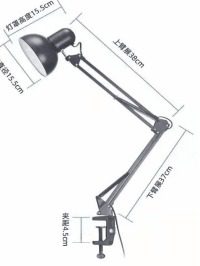 Desk mount examination lamp - Image 3