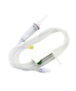 Admin Infusion Set with 1 Y Site without Needle 20 drops 180cm (pack of 100s)
