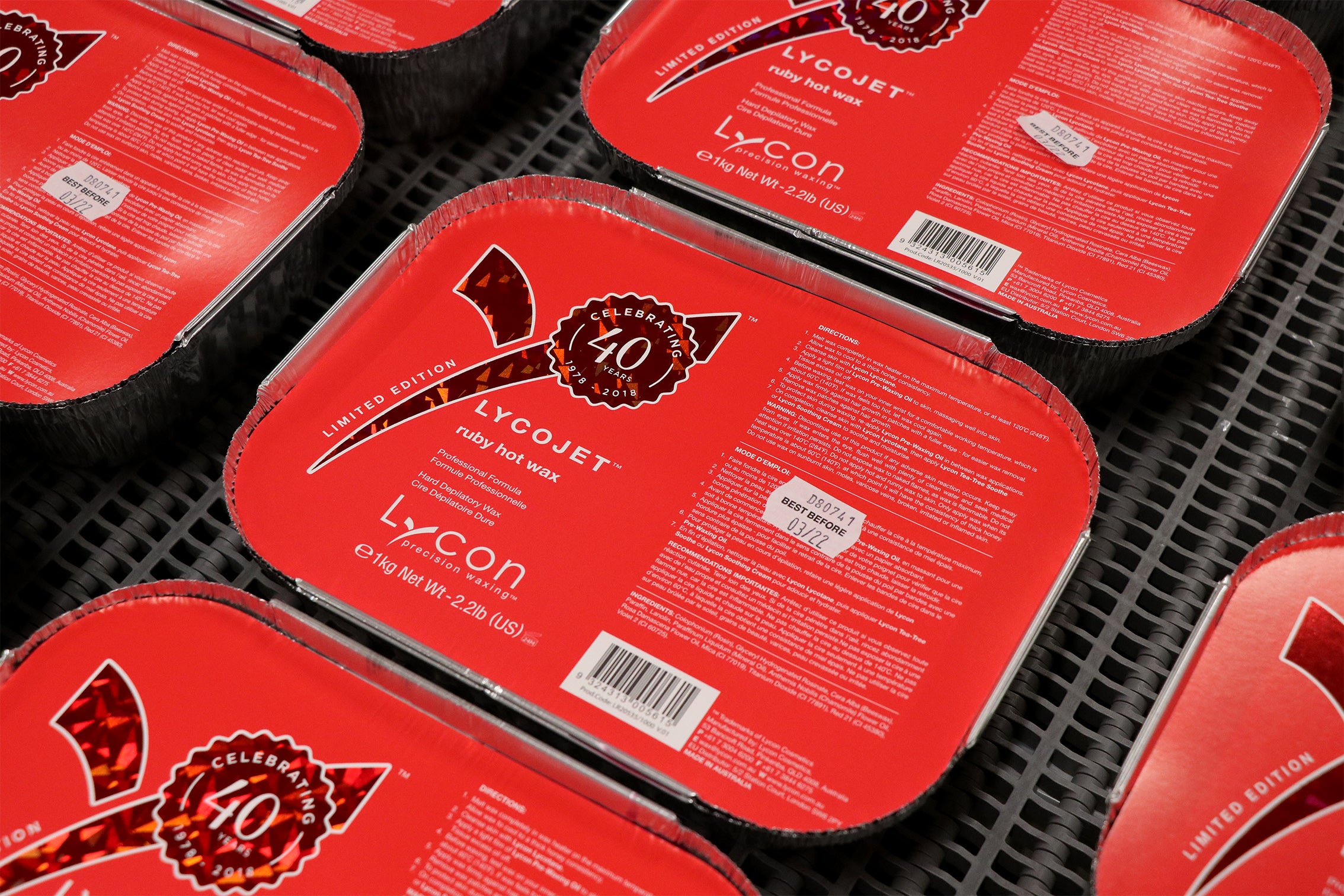 Lycojet Ruby Hot Wax 1kg - Image 3