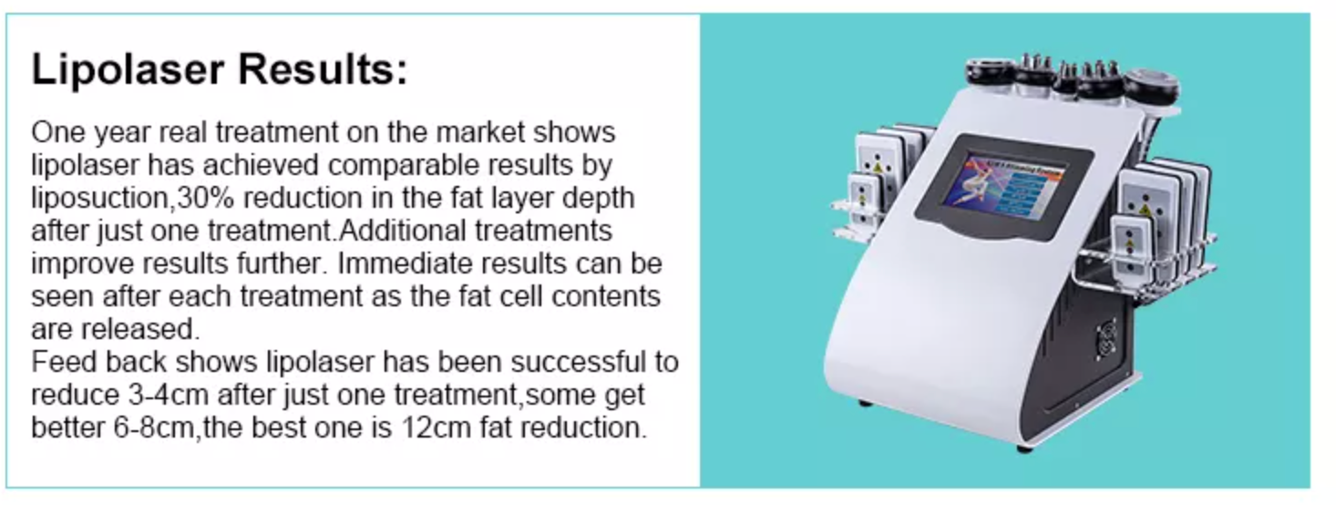 6 in 1 Slimming Lipolaser Cavitation Machine - Image 6