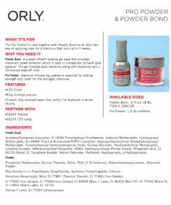 Alternative view of ORLY Pro Powders - Monroe's Red