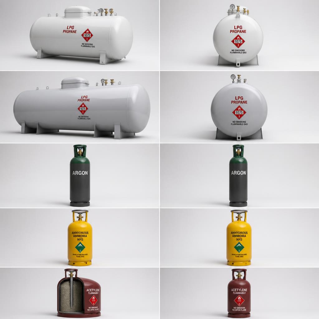 co2 gas cylinder for welding