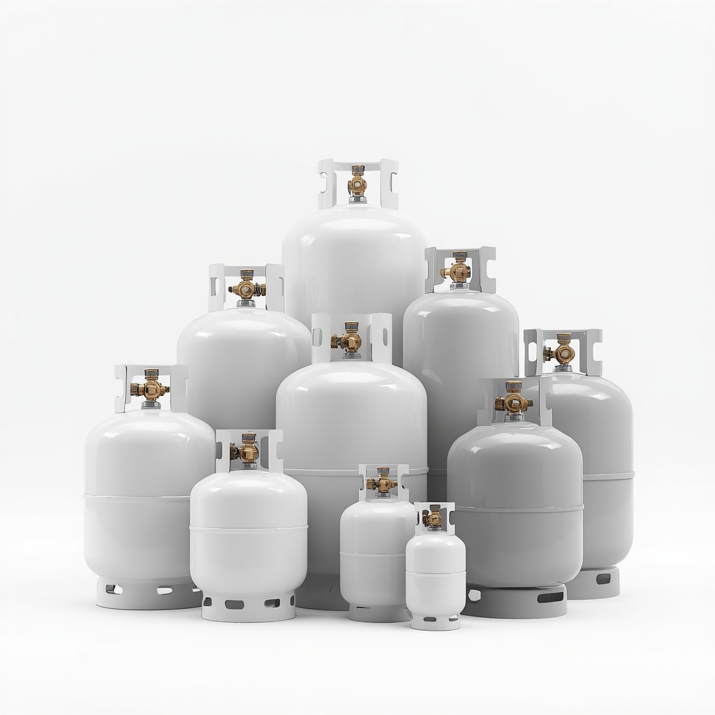 HVAC Refrigerant Gas Tanks